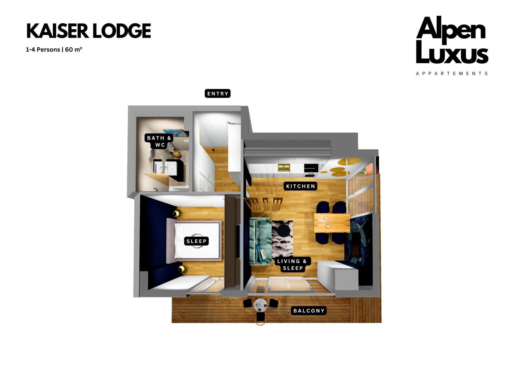 Apartment Kaiser By Alpenluxus Mit Pool&tiefgaragenstellplatz